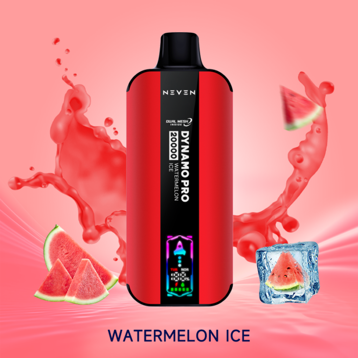 NEVEN puff 20k Puff 20000 puffs disposable vapes eu warehouse business style premium metal case animation LED screen dual mesh coil vape coming puff 25k 30k vapers - Image 3