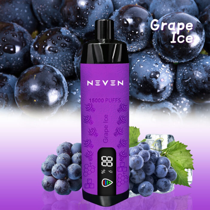 NEVEN puff shisha 15000 15k puffs disposable vapes eu warehouse puff 20000 20k 18k 12000 12k vape leather 25ml 650mAh LED display DTL vaper al shisha fakher hookah - Image 7