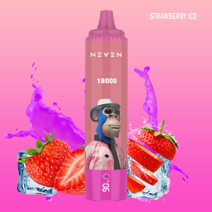 NEVEN vape puff 18k 18000 puffs vapes disposable puff 15k 15000 20K tornado pro vaper e zigarette eu warehouse digital screen vapers 25ml pod device 850mAh battery - Image 7