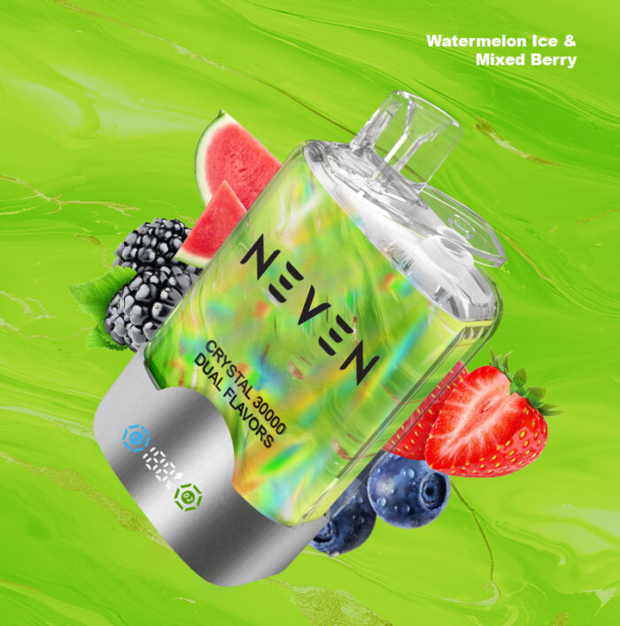 NEVEN Twins puff 30k 40k puffs vape crystal dual flavor vaper EU warehouse vapen puff 30000 40000 puffs vapes dual tank dual mesh coil LED screen coming puff 50K Vape - Image 4